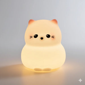 veilleuse silicone chat