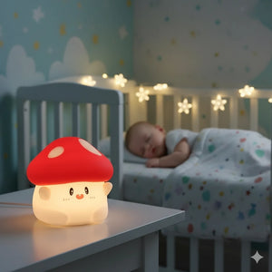 Veilleuse Champignon en Silicone