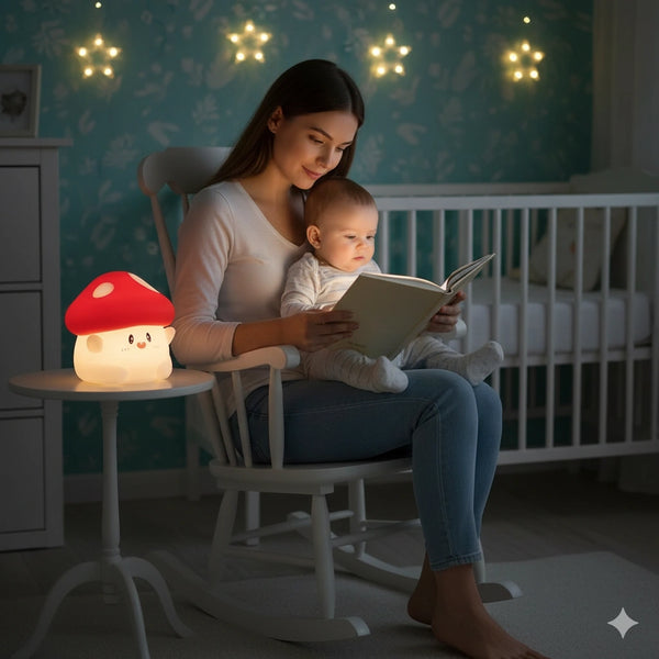 Veilleuse Champignon en Silicone