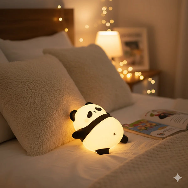 Veilleuse Panda Led en Silicone