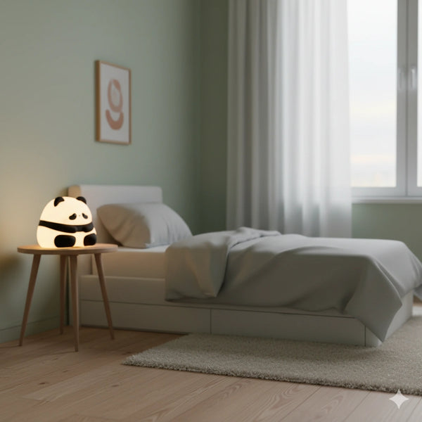 Veilleuse Panda Silicone Rechargeable