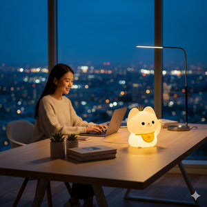Veilleuse Chat Rechargeable Portable