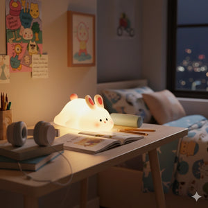 Veilleuse Lapin Silicone Rechargeable