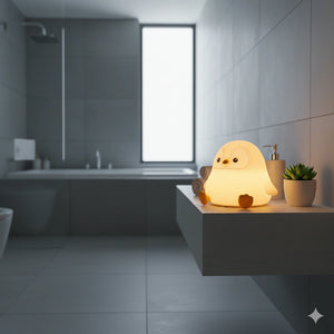 Veilleuse Pingouin en Silicone Rechargeable