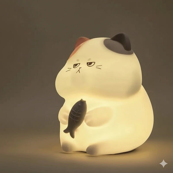 Veilleuse Chat Kawaii 6 Couleurs