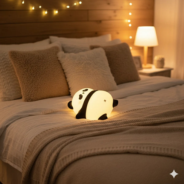 Veilleuse Panda Led en Silicone