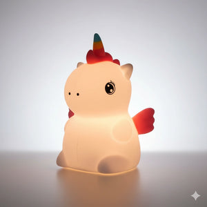 Veilleuse Licorne Rechargeable en Silicone