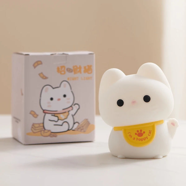 Veilleuse Chat Rechargeable Portable