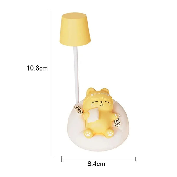 Lampe Veilleuse Chat Rechargeable