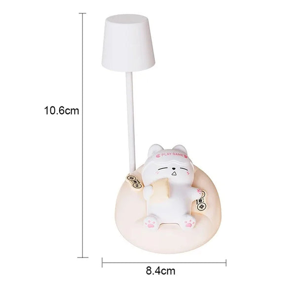 Lampe Veilleuse Chat Rechargeable