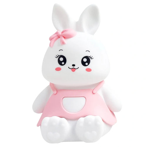 Petite Veilleuse Lapin en Silicone 7 Couleurs