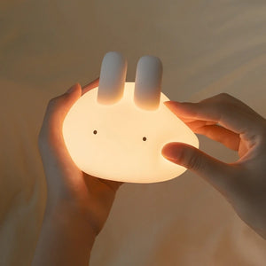 Lapin Lumineux Veilleuse en Silicone