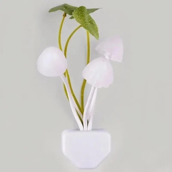 Lampe veilleuse champignon LED colorée, lumière douce et originale pour apaiser bébé et décorer la chambre