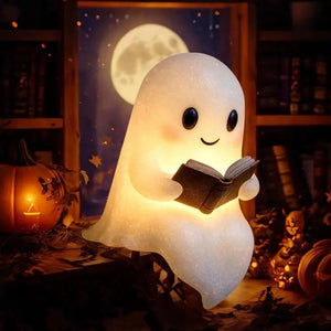 Veilleuse bébé fantôme LED mignonne, lumière apaisante et décorative pour chambre enfant