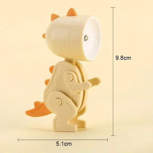Lampe veilleuse bébé dinosaure LED, lumière douce et décorative pour chambre enfant