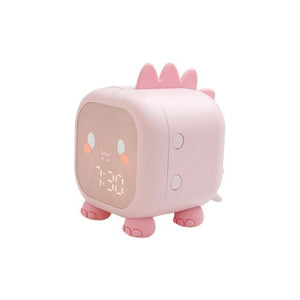 Veilleuse LED réveil dinosaure pour bébé, lampe de nuit originale et sécurisée pour chambre enfant