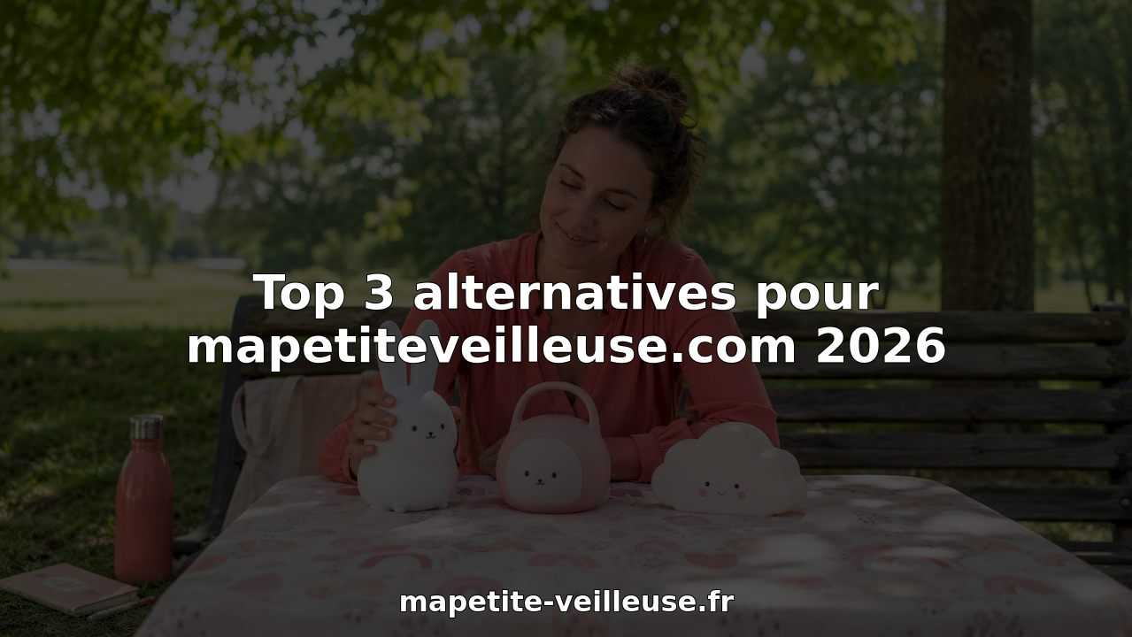 Une maman assise à la table de la cuisine examine différents veilleuses pour son enfant, hésitant sur celle qui conviendra le mieux.