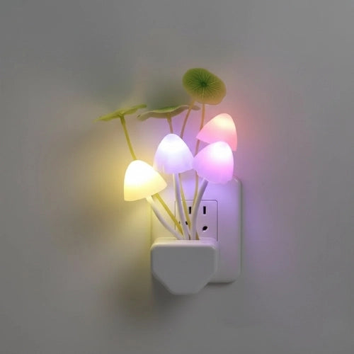 Veilleuse à LED champignon,2 pièces lampe de nuit multicolore à brancher au mur, veilleuses pour la décoration de la maison descalier de couloir | Leroy Merlin Veilleuse à LED champignon,2 pièces lampe de nuit multicolore à brancher au mur, veilleuses pour la décoration de la maison descalier de couloir | Leroy Merlin