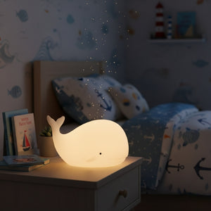 Veilleuse en forme de baleine pour enfants