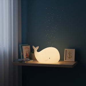 Veilleuse en forme de baleine pour enfants
