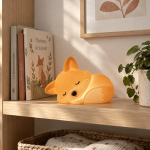 Veilleuse Renard Rechargeable En Silicone - Foxy