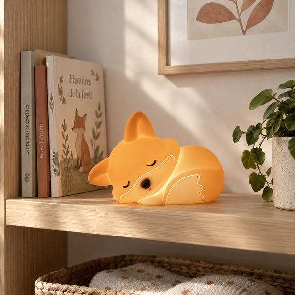 Veilleuse Renard Rechargeable En Silicone - Foxy