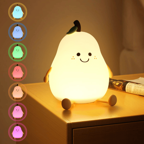 Veilleuse Led en Forme de Poire 7 couleurs