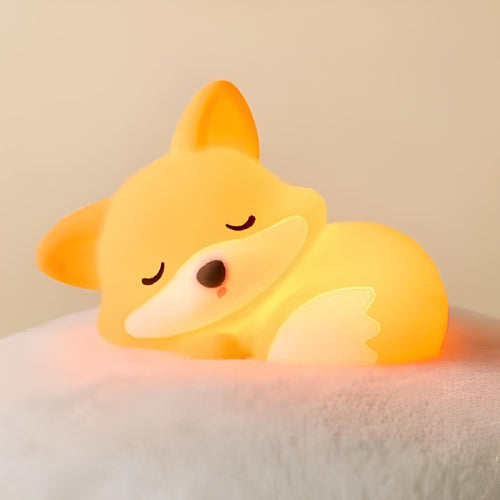 Veilleuse Renard Rechargeable En Silicone