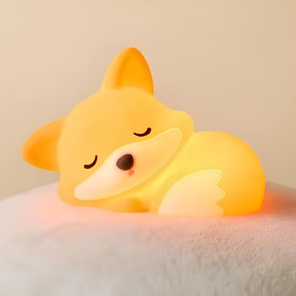 Veilleuse Renard Rechargeable En Silicone