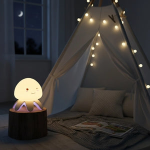 Veilleuse Pieuvre Led avec Bruit Blanc