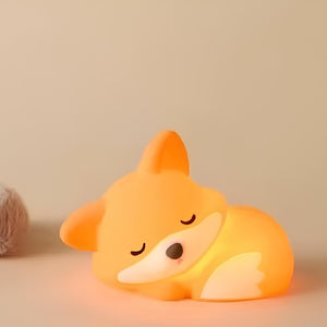 Veilleuse Renard Rechargeable En Silicone