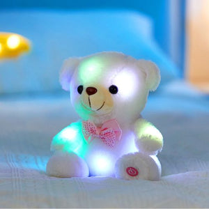 Veilleuse Ourson Peluche Lumineux Led