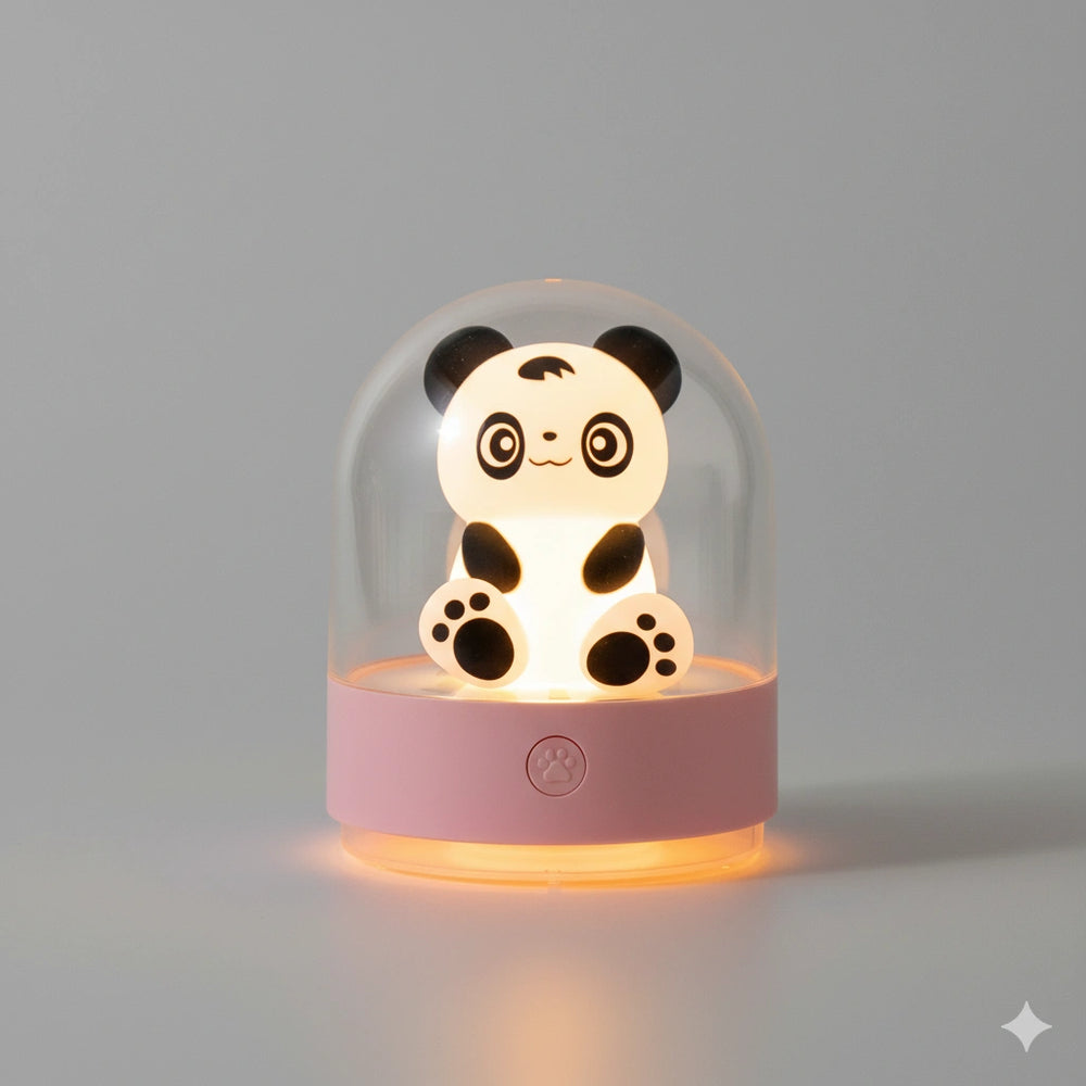 Veilleuse Bébé Panda Rechargeable