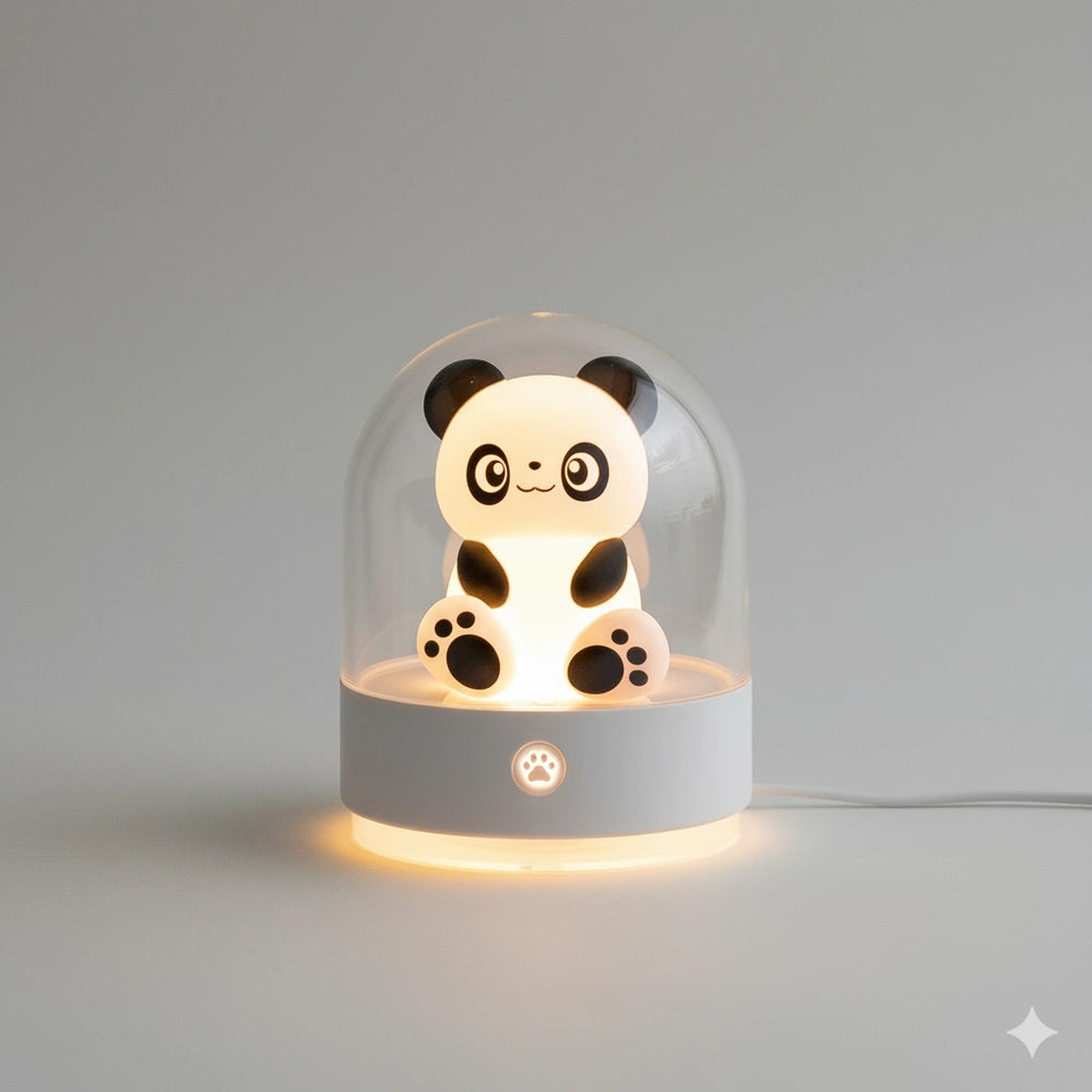 Veilleuse Bébé Panda Rechargeable