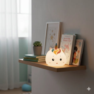 Veilleuse Licorne Rechargeable en Silicone