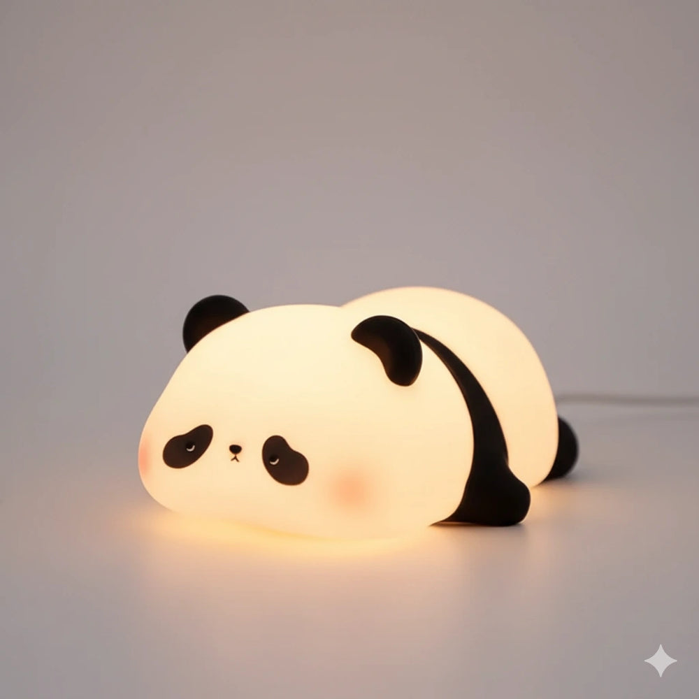 Veilleuse Panda Rechargeable en Silicone