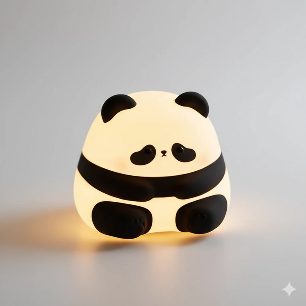 Veilleuse Panda Silicone Rechargeable