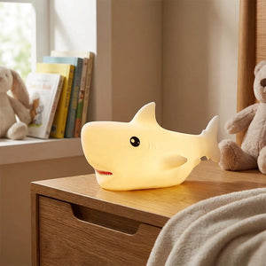Veilleuse Requin Rechargeable En Silicone