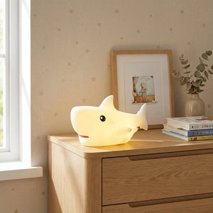 Veilleuse Requin Rechargeable En Silicone