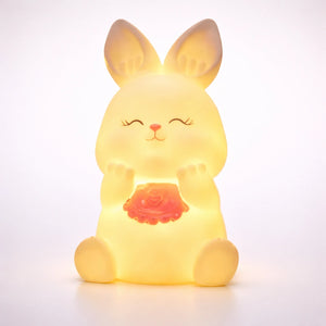Lampe Veilleuse En Forme De Lapin Avec Bavoir