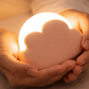 Mini Lampe Led En Forme De Nuage Coloré À Intensité Variable