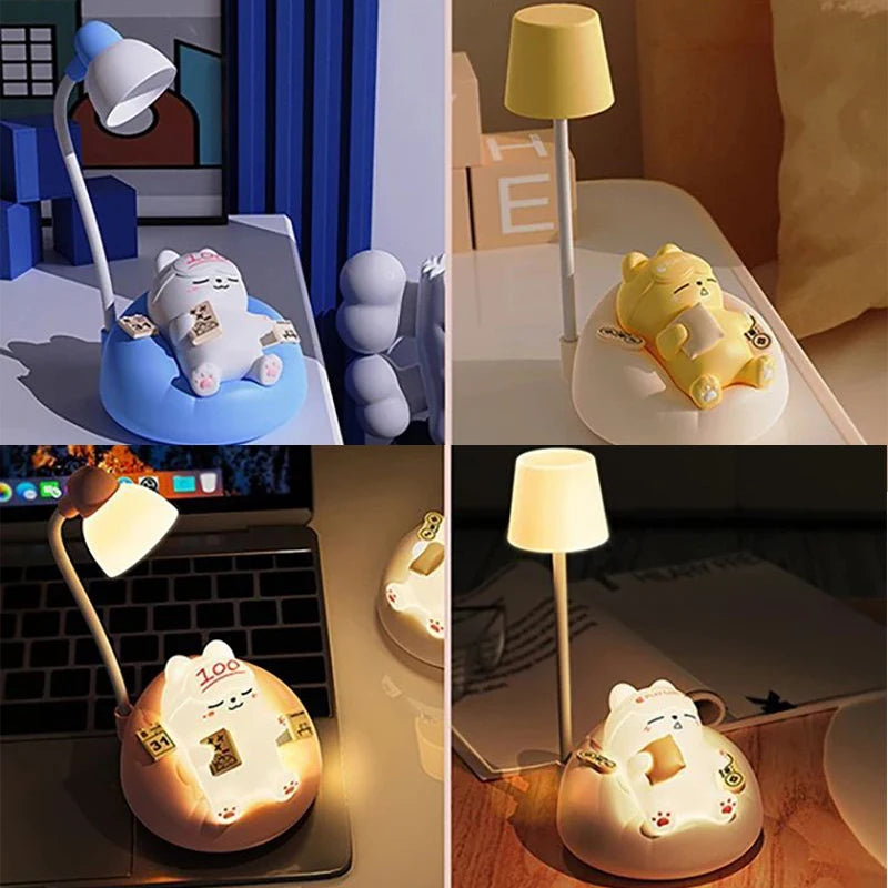 Lampe Veilleuse Chat Rechargeable