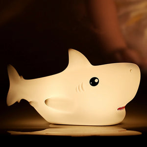 Veilleuse Requin Rechargeable En Silicone