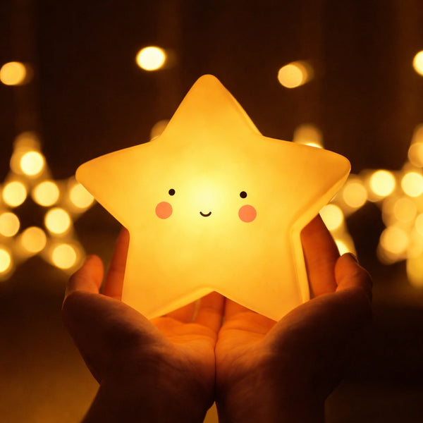 Veilleuse De Chevet Pour Bébé À Led En Forme Étoile