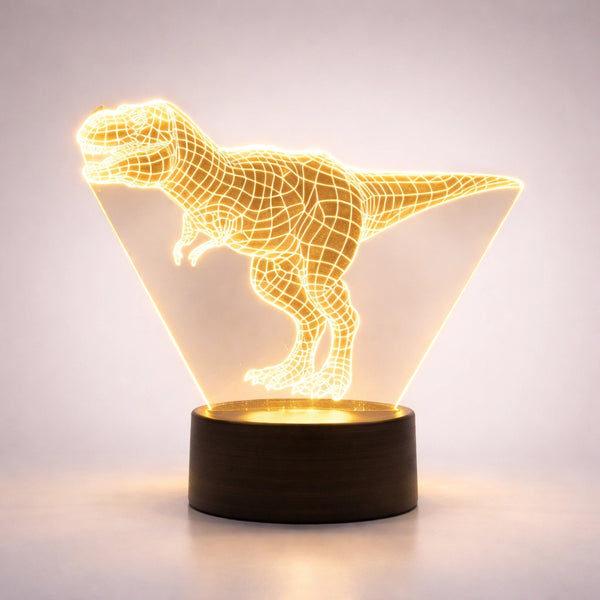 Veilleuse En Forme De Dinosaure 3D Pour Enfants