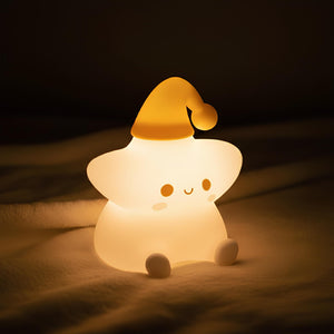 Veilleuse Étoile 7 Couleurs Rechargeable pour Bébé