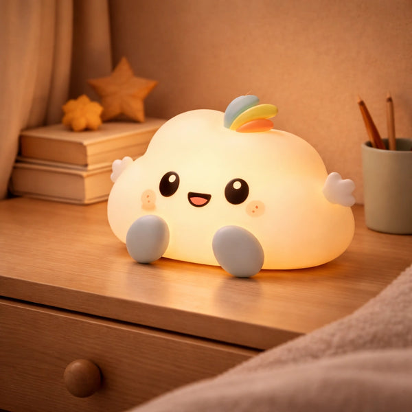 Veilleuse Petit Nuage En Silicone Rechargeable