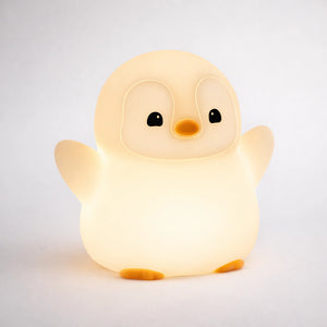 Veilleuse pingouin avec batterie rechargeable
