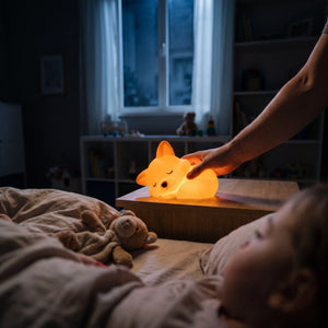 Veilleuse Renard Rechargeable En Silicone - Foxy