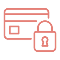 Icône de cadenas pour le paiement sécurisé. Paiement 100% sécurisé par carte bancaire et PayPal.